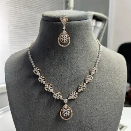 Paisley Heritage Filigree Diamond Set